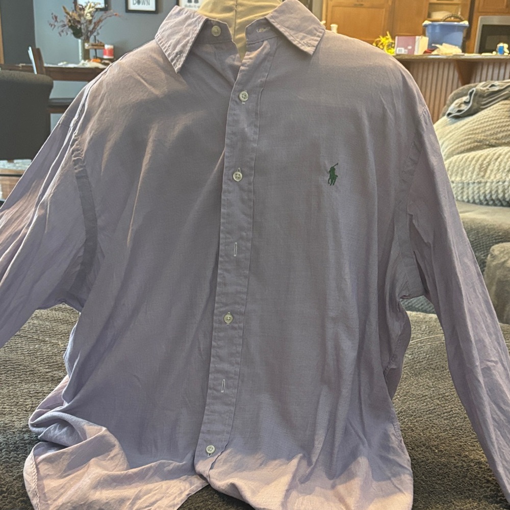 Polo Ralph Lauren Lavender Button Down Shirt